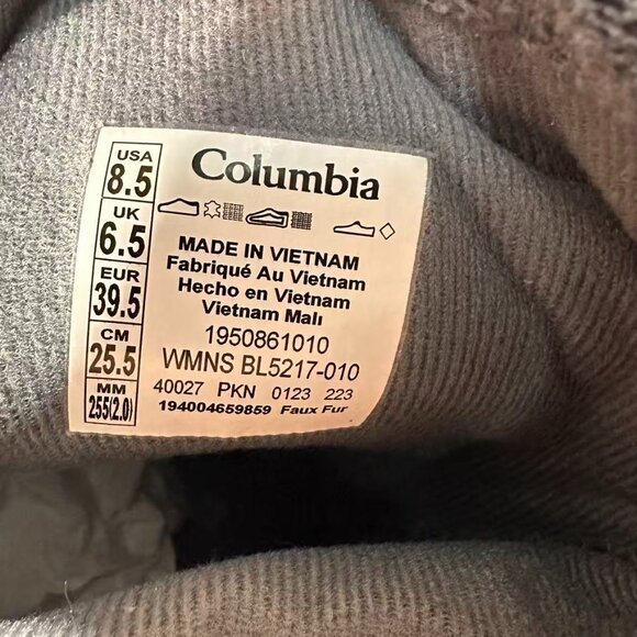 Columbia womens Ice Maiden Slip III Ice Maiden Slip III (9/9.5) - Picture 7 of 12